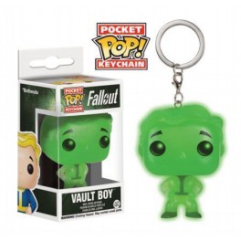 Fallout Llavero Pocket POP! Vinyl Vault Boy Glow