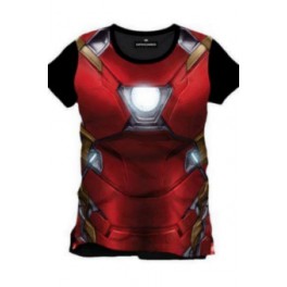 Captain America Civil War Camiseta Iron Man M