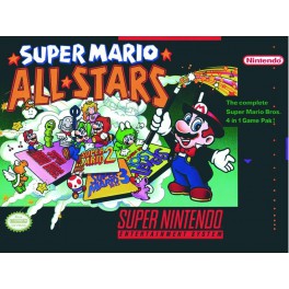 Lienzo Super Mario All Stars (30x40cm)