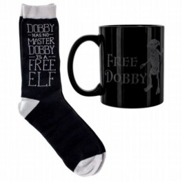 Harry Potter Set Taza y Calcetines Free Dobby