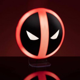 Deadpool lámpara 3D Logo 10 cm