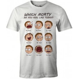 Rick y Morty Camiseta Morty Faces