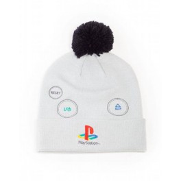 Sony PlayStation Gorro Beanie Silver Logo