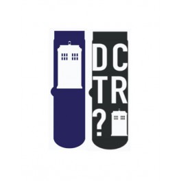 Doctor Who Pack de 2 Pares de calcetines hombre