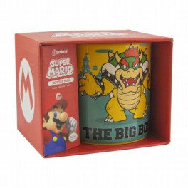 Super Mario Taza Gigante Bowser