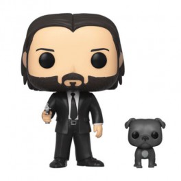 John Wick POP! John Wick in Black Suit with Dog 9