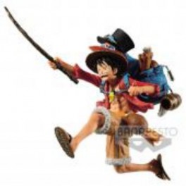 One Piece Figura Monkey D. Luffy A  3 Brothers