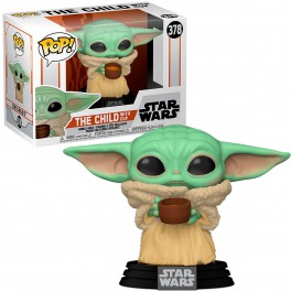 Funko Pop Yoda The Child With Cup - The Mandaloria