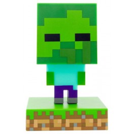 Minecraft lámpara 3D Icon Zombie