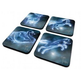 Harry Potter Pack de 4 Posavasos Patronus