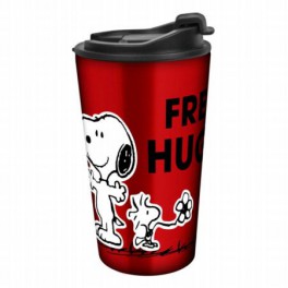 Peanuts Taza de Viaje Free Hugs