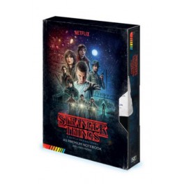 Stranger Things Libreta Premium A5 VHS