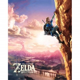 Cuadro 3D The Legend of Zelda Climbing