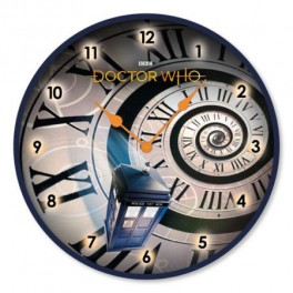 Reloj de pared Doctor Who Espiral de Tiempo