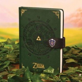 Cuaderno premium The Legend of Zelda Medall&oacute