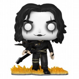 The Crow POP! Movies Vinyl Figura Eric w/crow 9 cm