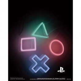 Cuadro 3D Playstation Symbols