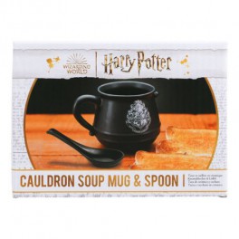 Harry Potter Taza Caldero Magico y cuchara