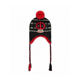 Deadpool Gorros Sherpa Logo Estampado