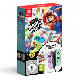 Super Mario Party (CIB) + Joy Cons Verde y Rosa -