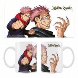 Jujutsu Kaisen Taza Cerámica Yuji & Suk