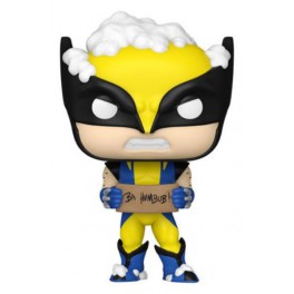 Marvel Holiday POP! Wolverine w/ Sign 9 cm