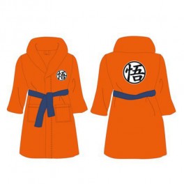 Dragon Ball kanji Go Albornoz naranja talla L